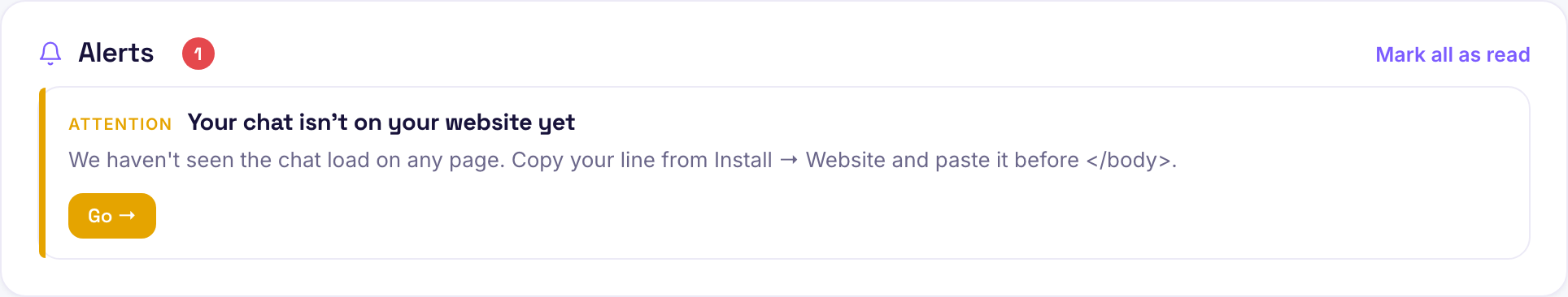 Your alerts: what you get and what to do